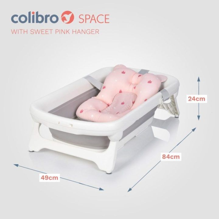 Sulankstomos vonelės ir gultuko rinkinys Colibro Space, rožinis