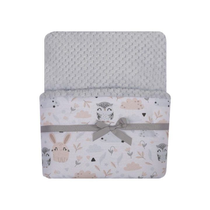 Medvilninis pledukas su spaudiniu Duet Baby Soft, 75 × 90 cm