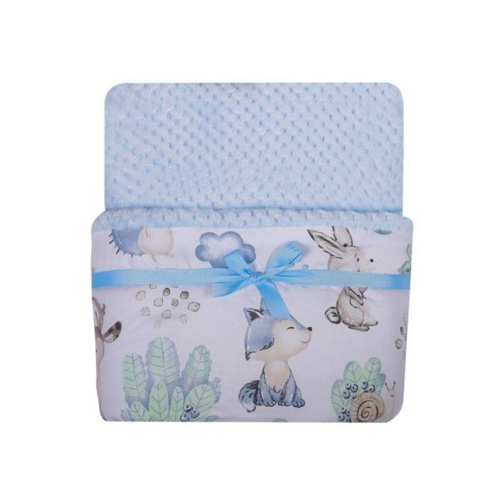 Medvilninis pledukas su spaudiniu Duet Baby Soft, 75 × 90 cm