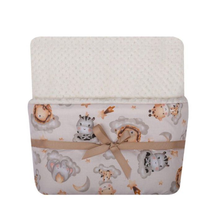 Medvilninis pledukas su spaudiniu Duet Baby Soft, 75 × 90 cm