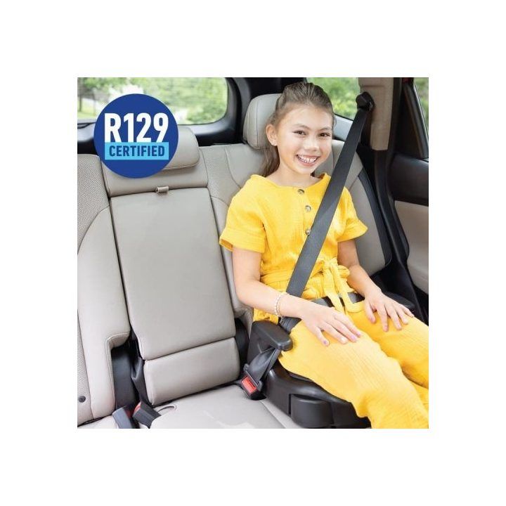 Automobilinė paaukštinimo kėdutė Graco Booster Basic R129, juoda