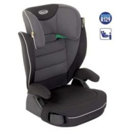 Vaikiška automobilinė kėdutė Graco Logico L R129, geležies spalvos