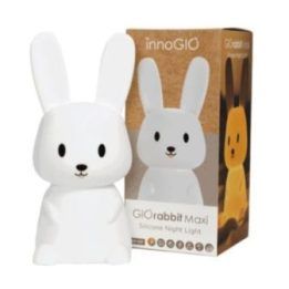 Triušio formos naktinė lempa InnoGIO GIOrabbit Maxi, 30 cm
