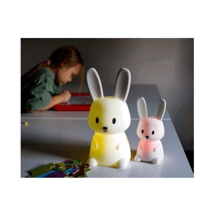 Triušio formos naktinė lempa InnoGIO GIOrabbit Maxi, 30 cm