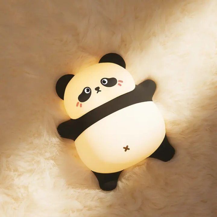 Silikoninė naktinė lemputė Innogio GIOsleepy Panda