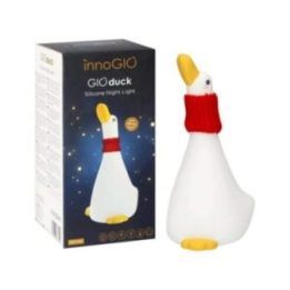 Silikoninė anties formos naktinė lemputė InnoGIO GIOduck