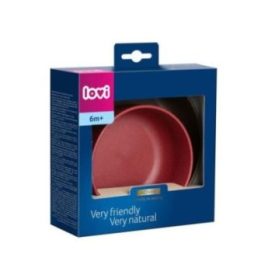 Kūdikių dubenėlių rinkinys LOVI Tamarillo, 2 vnt., raudonas