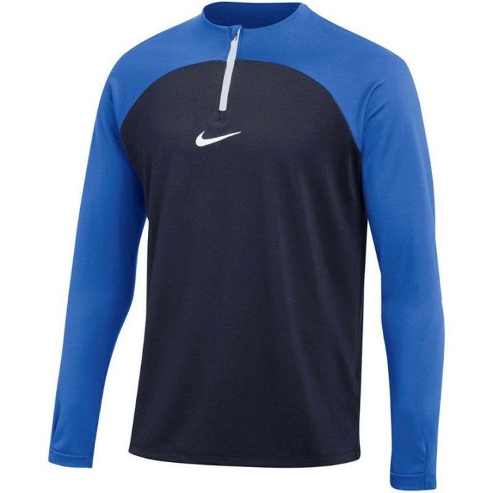 Vyriškas futbolo džemperis Nike Dri-FIT, tamsiai mėlynas ir mėlynas