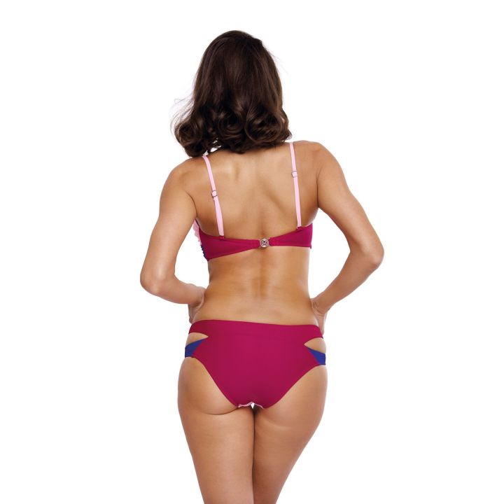 Maudymosi kostiumėlis Selena Magenta 545 (2)