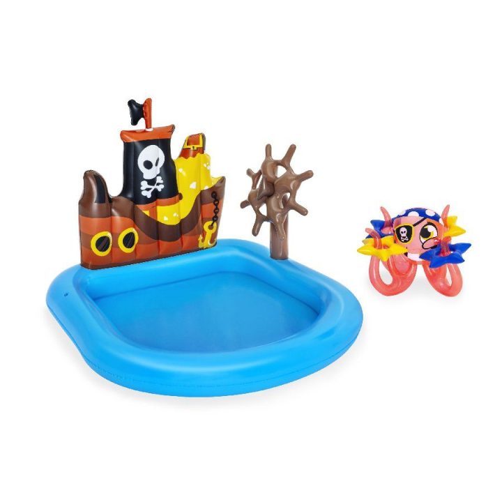 Pripučiamas piratų laivo baseinas Bestway, 140 × 130 × 104 cm