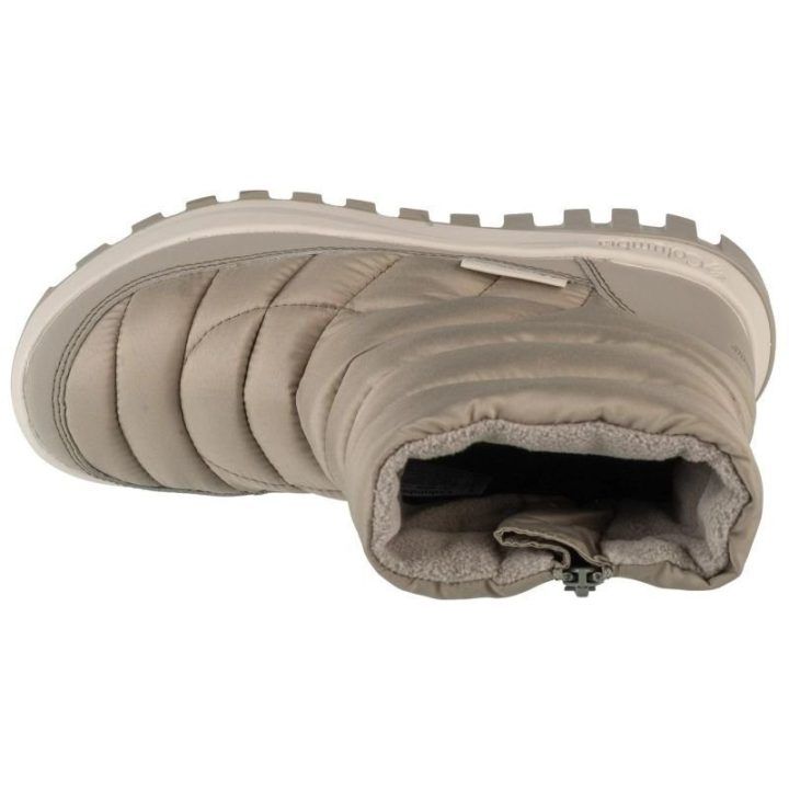 Moteriški pašiltinti sniego batai Columbia Snowtrot Mid, pilki