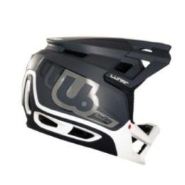 Dviračio šalmas enduro URGE Lunar, 56–58 cm, pilkai baltas