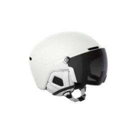 Slidinėjimo šalmas su skydeliu POC Obex Visor, baltas