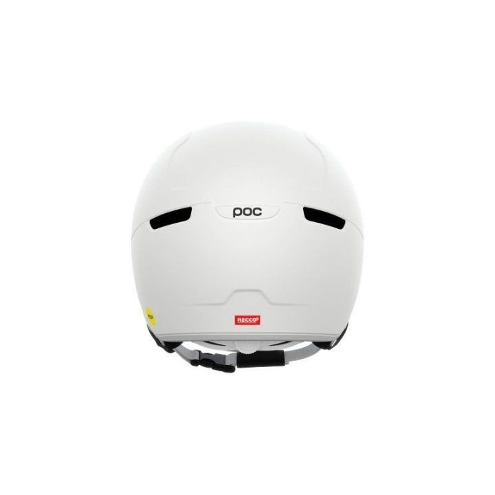 Slidinėjimo šalmas su skydeliu POC Obex Visor, baltas