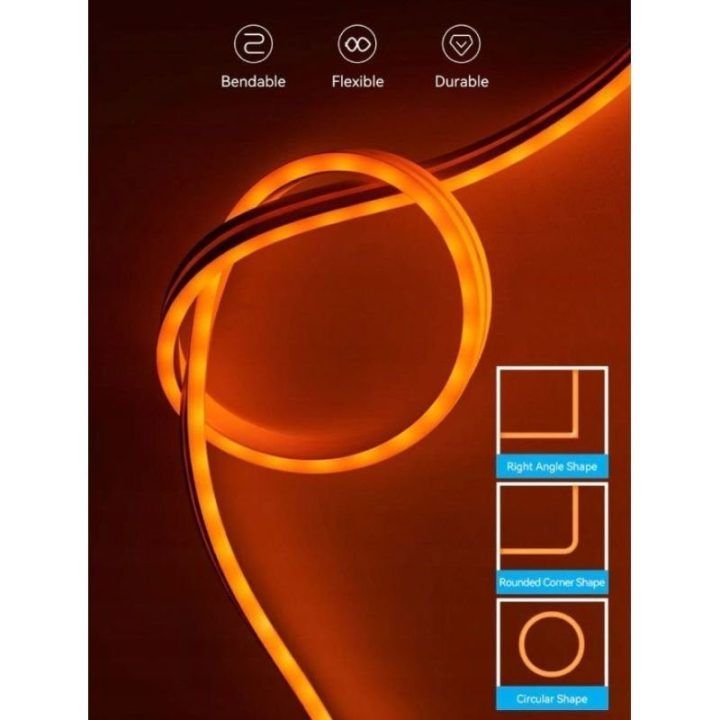 Silikoninė LED juosta Vention Silicone Neon su IR pulteliu, 5 m