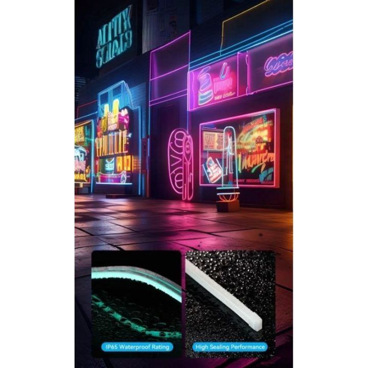 Silikoninė LED juosta Vention Silicone Neon su IR pulteliu, 5 m