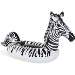 Pripučiamas čiužinys-zebras su LED šviesomis Bestway, 254 × 142 cm