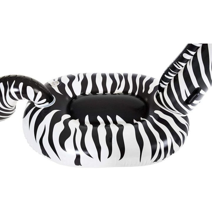 Pripučiamas čiužinys-zebras su LED šviesomis Bestway, 254 × 142 cm