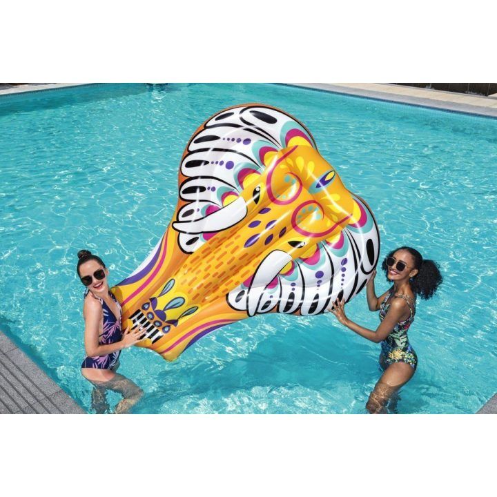 Pripučiamas čiužinys poilsiui vandenyje Bestway, 183 × 153 cm