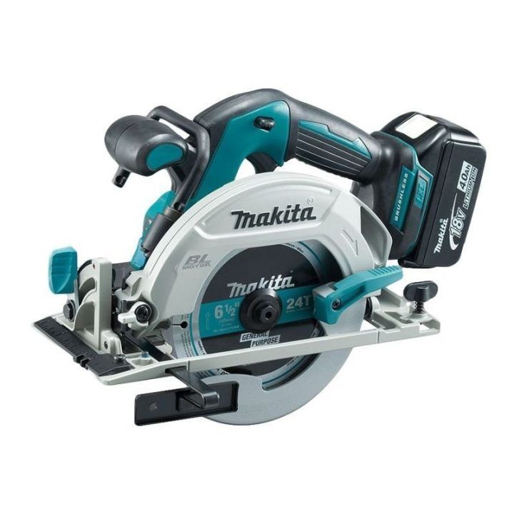 Diskinis pjūklas Makita DHS680Z, 165 mm, juodas, turkio spalvos