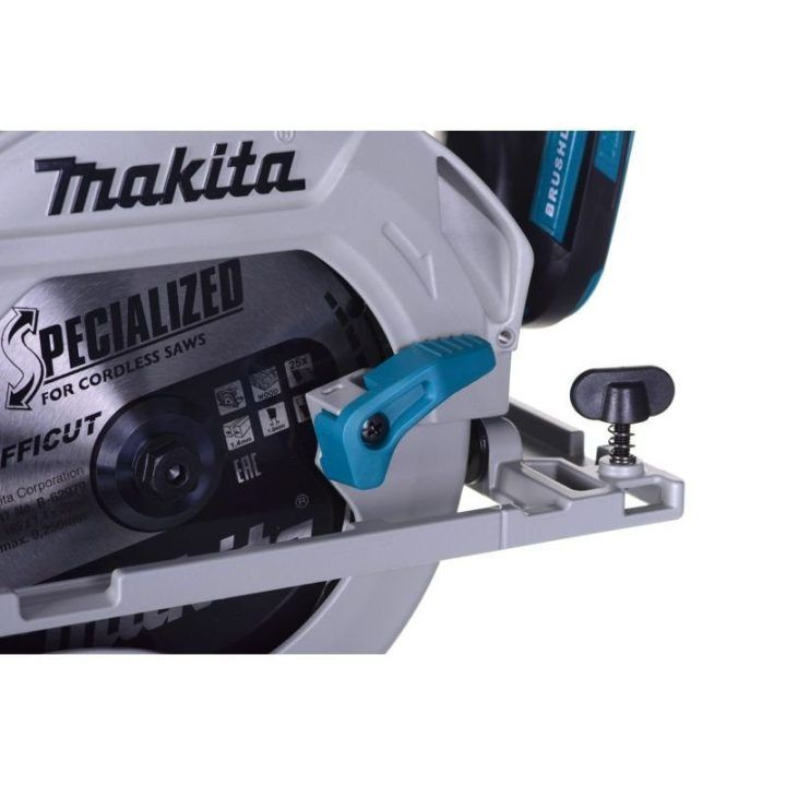 Diskinis pjūklas Makita DHS680Z, 165 mm, juodas, turkio spalvos