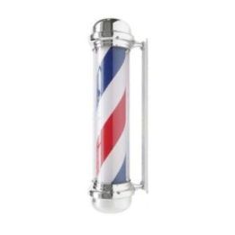 Apšviesta barberio iškaba Gabbiano BB-02, sidabrinė