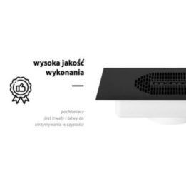 Įmontuojamas dulkių surinktuvas Momo S-41, juodas