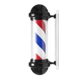 Apšviesta barberio iškaba Gabbiano BB-02, juoda