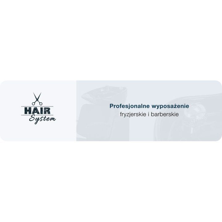 Plaukų plovimo kriauklė su krėslu Hair System Edge Noir, juoda