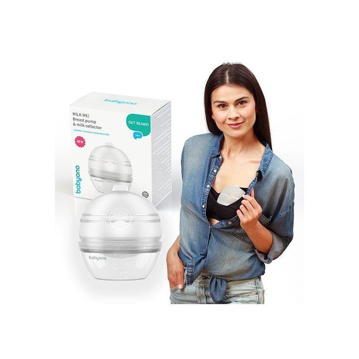 Pieno surinkėjas-pientraukis BabyOno Milk Me!, 60 ml