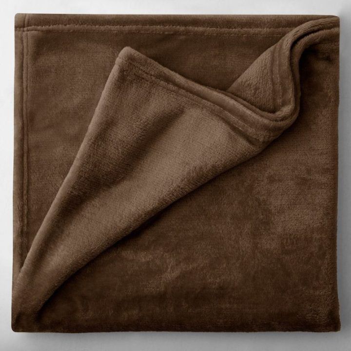 Mikropluošto pledas Restilo Mic 200 × 220 cm, rudas