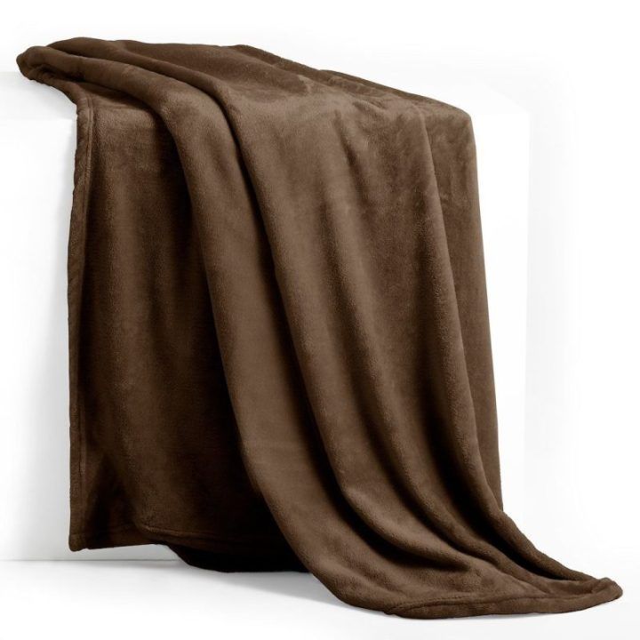 Mikropluošto pledas Restilo Mic 200 × 220 cm, rudas