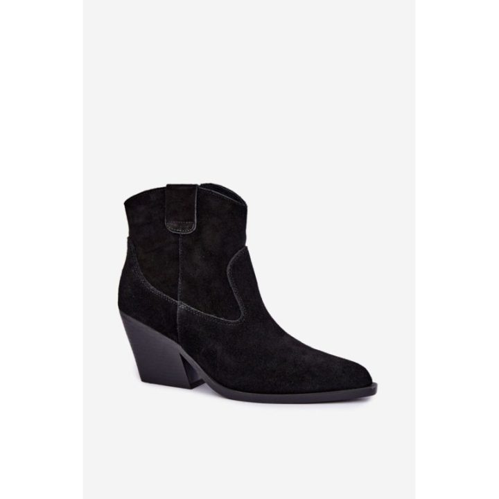 Moteriški aulinukai su 7,5 cm kulnu Step in style, juodi