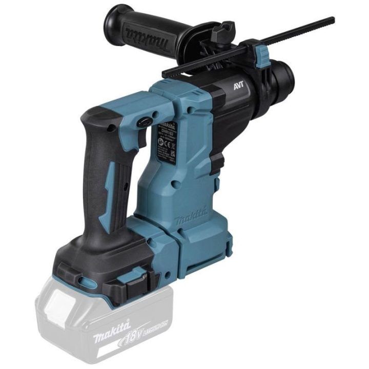 Akumuliatorinis perforatorius Makita DHR183Z, 18 V, mėlynas ir juodas