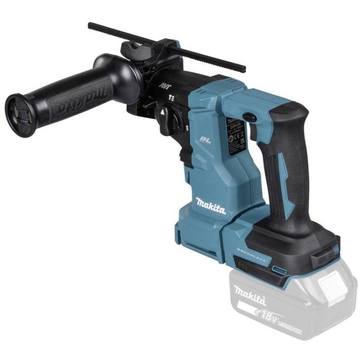 Akumuliatorinis perforatorius Makita DHR183Z, 18 V, mėlynas ir juodas