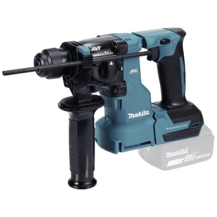 Akumuliatorinis perforatorius Makita DHR183Z, 18 V, mėlynas ir juodas