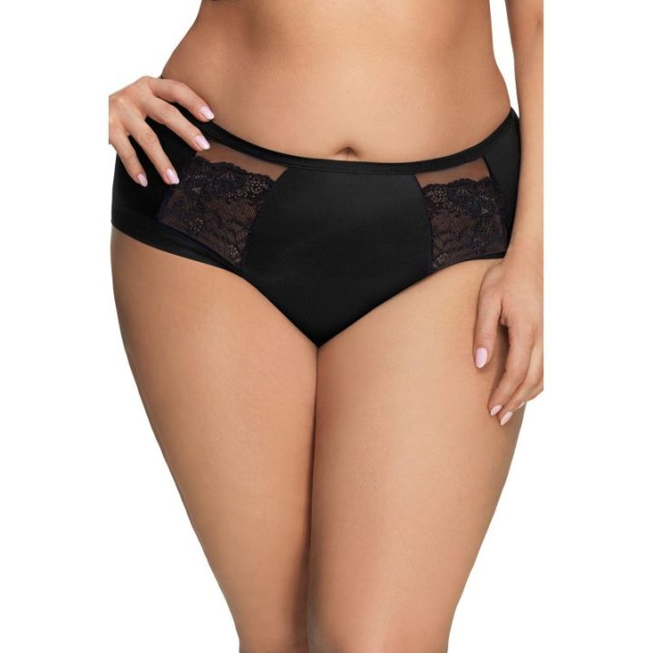Elegantiškos moteriškos kelnaitės Gorsenia Lingerie, juodos