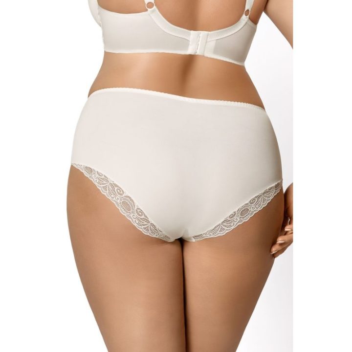 Moteriškos kelnaitės su nėrinių įsiuvais Gorsenia Lingerie, smėlio