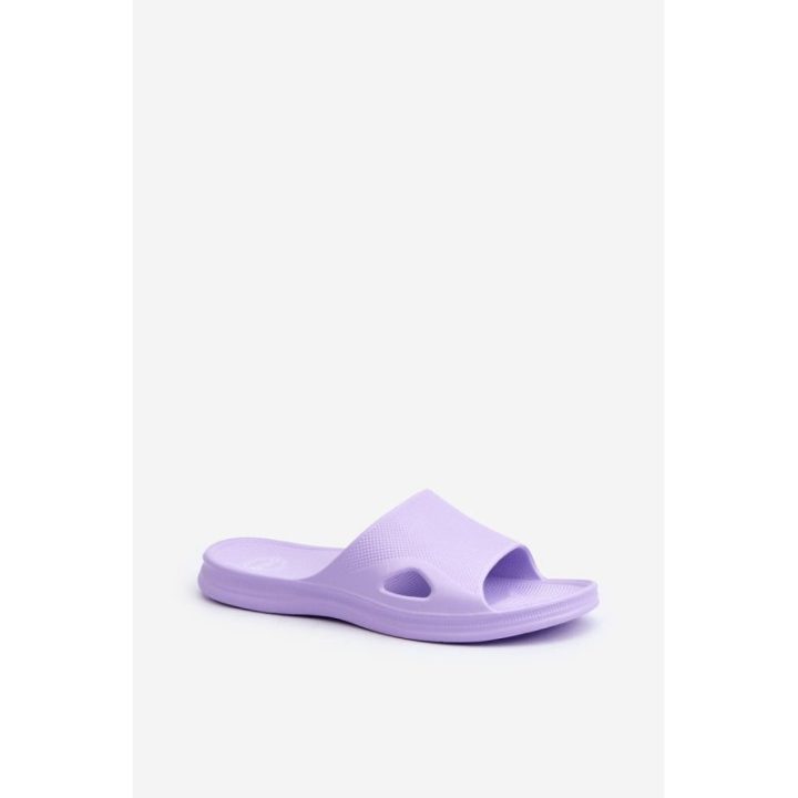 Moteriškos klasikinės šlepetės, violetinės