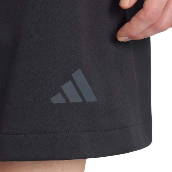 Vyriški šortai su medvilne adidas Z.N.E., juodi