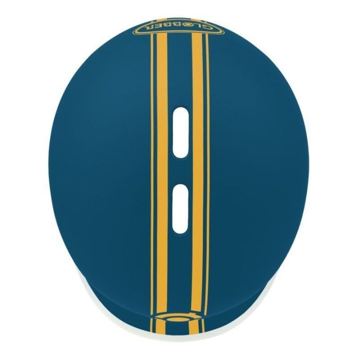 Vaikiškas dviračio šalmas Globber Ultimum, 51–55 cm, petrolio spalvos