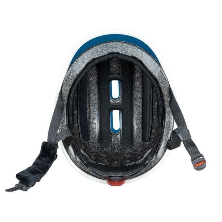 Vaikiškas dviračio šalmas Globber Ultimum, 51–55 cm, petrolio spalvos