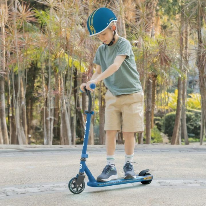 Vaikiškas dviračio šalmas Globber Ultimum, 51–55 cm, petrolio spalvos