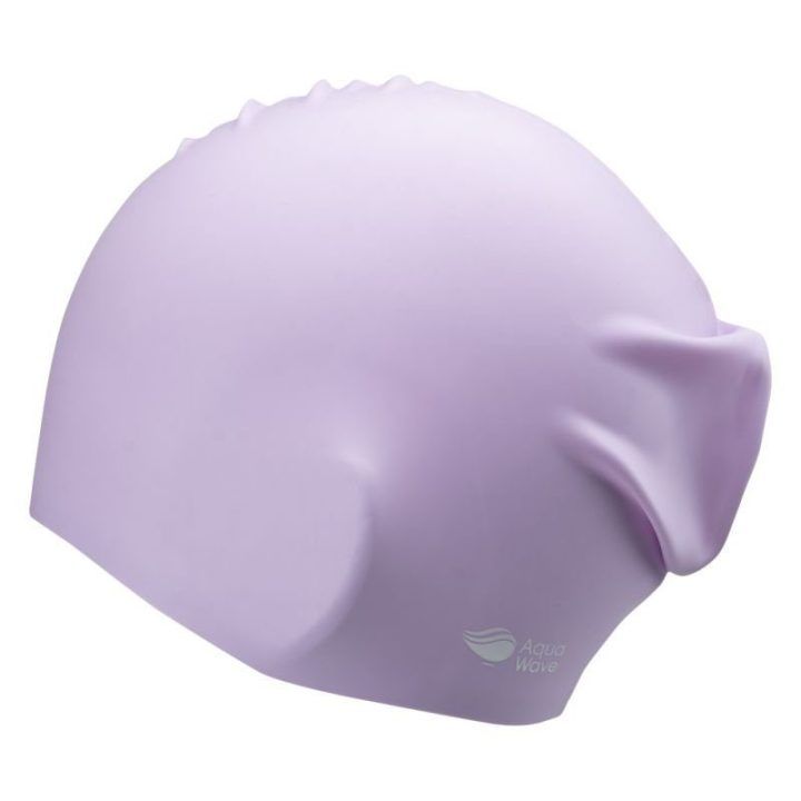 Suaugusiųjų silikoninė plaukimo kepuraitė AquaWave Hairlycap