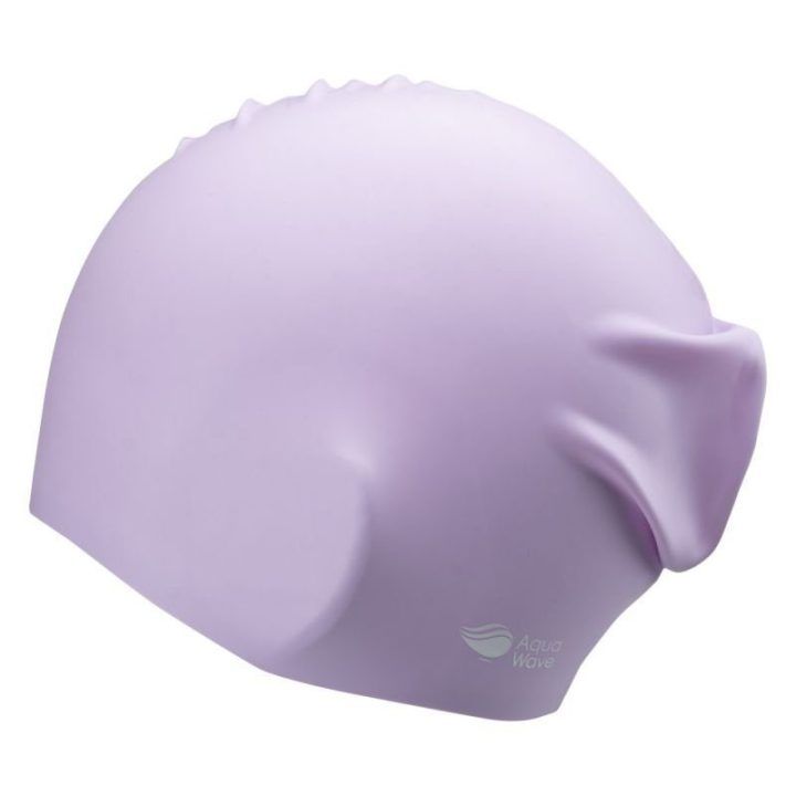 Suaugusiųjų silikoninė plaukimo kepuraitė AquaWave Hairlycap