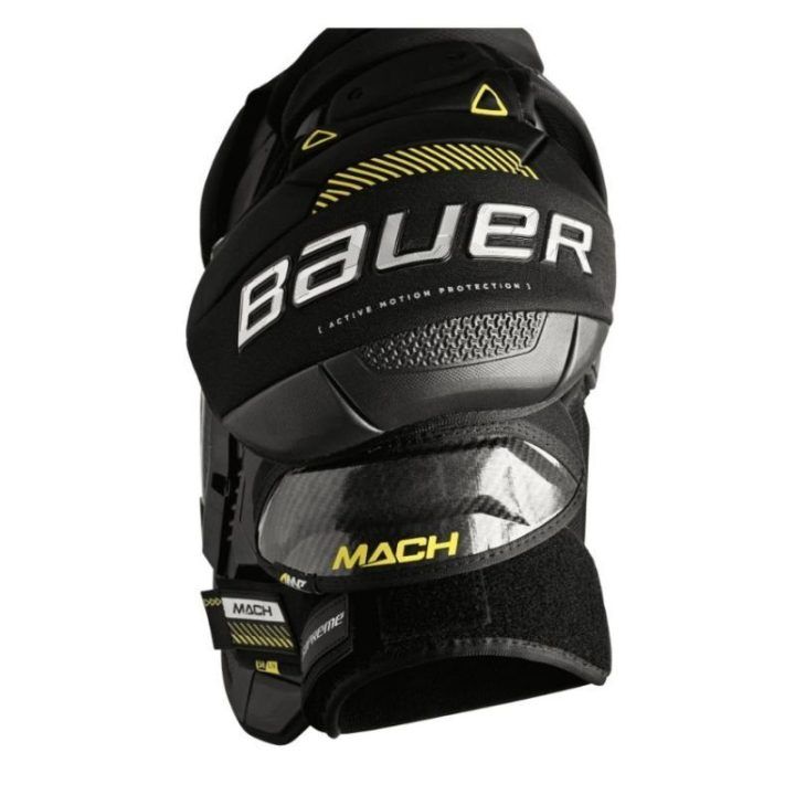 Ledo ritulio pečių apsaugos Bauer Supreme Mach, tarpinio dydžio