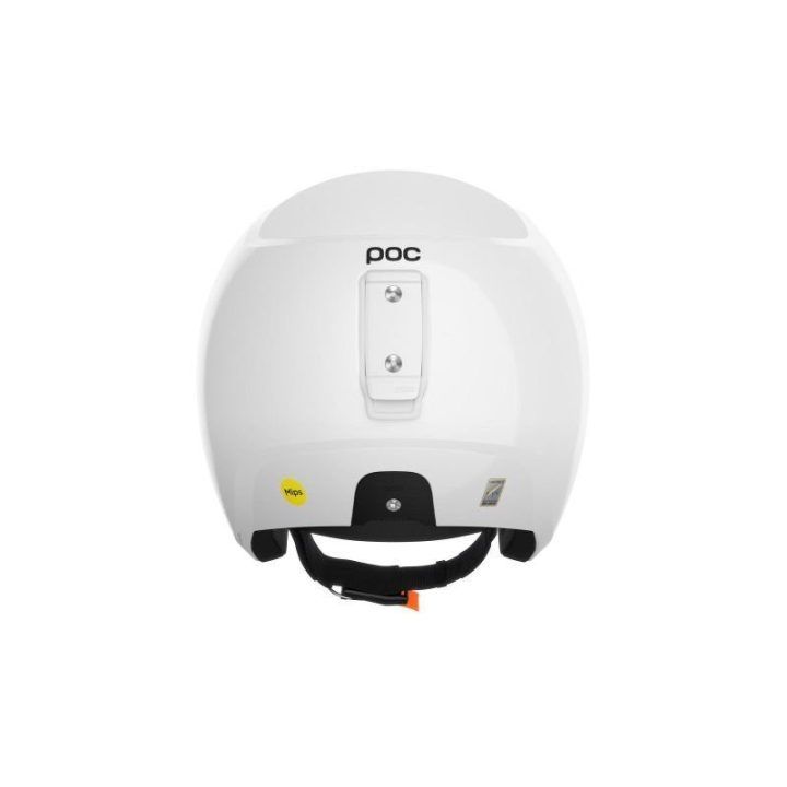 Slidinėjimo šalmas varžyboms POC Skull Dura Comp MIPS, baltas