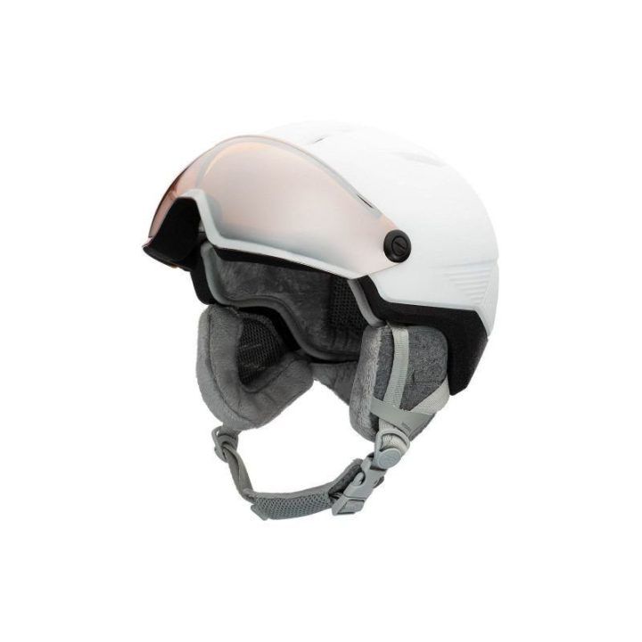 Moteriškas slidinėjimo šalmas Rossignol Fit Visor Impacts, baltas