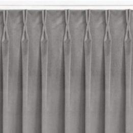 Užuolaidos 135×300 pilkos spalvos VELVET FLEX 95