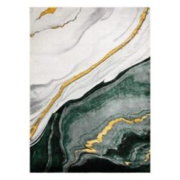 Kilimas 120 × 170 cm, žalios spalvos ESTEMA